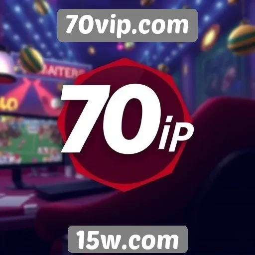 Recursos exclusivos do site 70vip.com