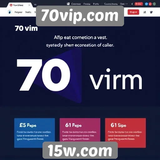 Avaliação da usabilidade e design do site 70vip.com